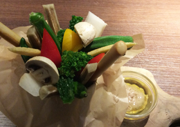 糸島野菜のバーニャカウダ