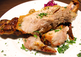 茶美豚のスペアリブ ロースト